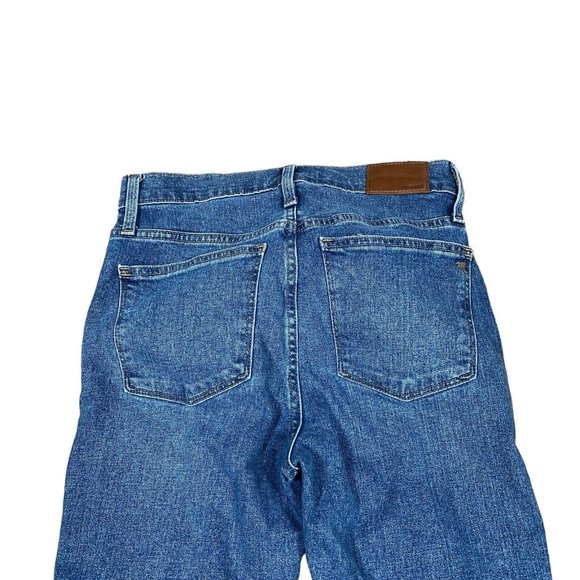 Madewell Jeans Women's 27 Blue 10" High Rise Skinny Button Fly - Picture 6 of 10
